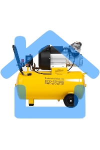 Компрессор воздушный поршневой масляный Ballu BCD-50-400 желтый