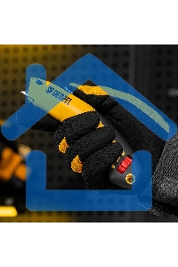 Нож строительный Denzel 19 мм, сменное трапециевидное лезвие, SK4, алюминиевый корпус, торцевой зажим