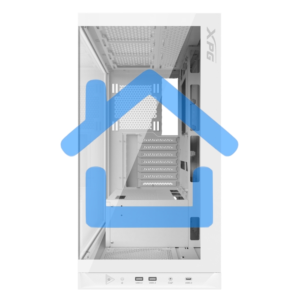 Компьютерный корпус XPG INVADER X белый (INVADERXMTWOF-WHCWW) Mid-Tower, Micro-ATX, Mini-ITX, Standard-ATX, USB 3.2 Gen2 Type-A, USB 3.2 Gen2 Type-C