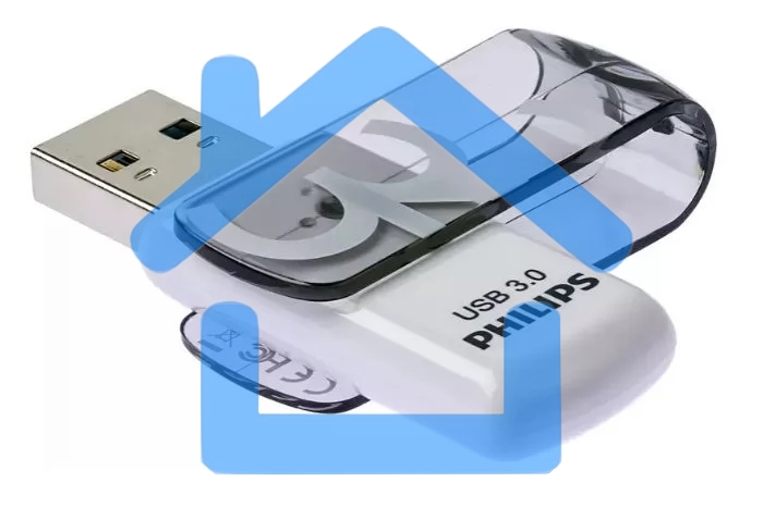 Флешка USB R/W 32Gb PHILIPS VIVID3.0 32Gb, USB 3.0