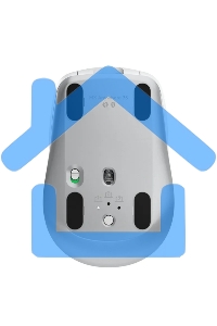 Мышь беспроводная/проводная Logitech MX Anywhere 3S серый, 8000 dpi, радиоканал, Bluetooth, USB, кнопки - 6