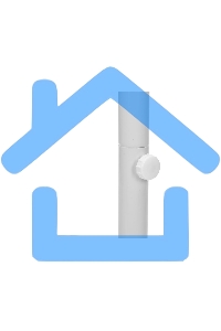 Вентилятор напольный DUX DX-40, 40Вт, 16дюйм, белый 60-0218