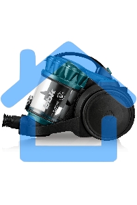 Пылесос BBK BV1505 черный/изумрудный, 350/2000 Вт, уборка сухая, пылесборник контейнер 2 л