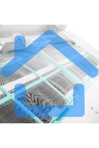 Блок внутренний сплит-системы Ballu Eco Smart DC BSYI/in-10HN8_V4 инвертор, 10000 BTU, 28 м², 21 дБ, охлаждение, обогрев, осушение, белый