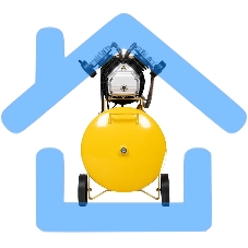 Компрессор воздушный поршневой масляный Ballu BCD-100-400 желтый