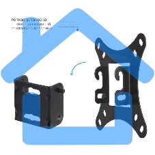 Кронштейн для телевизора Kromax VEGA-8 черный 15