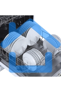 Посудомоечная машина Бирюса DWF-614/6 W, белый, 59.8 см, 14 компл., 49 дБ, класс A++