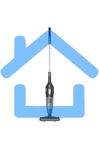Пылесос вертикальный Blackton Bt VC1605B серый, 80/400 Вт, уборка сухая, пылесборник контейнер, 0.5 л