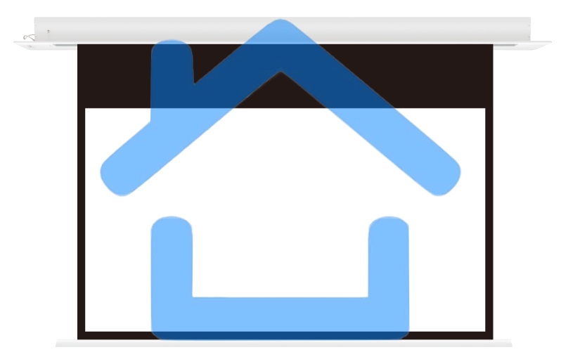 Встраиваемый экран с электроприводом Lumien Master Recessed Control 254х408 см (раб.область 224x398 см) (180