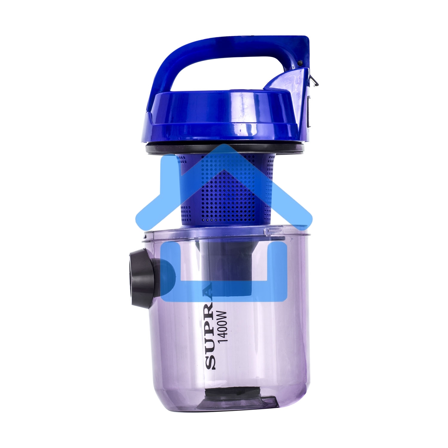 Пылесос SUPRA VCS-1492 синий, 270/1400 Вт, уборка сухая, пылесборник контейнер, 2,5 л