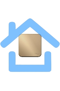 Выключатель 1-кл. ОП BLANCA (сх.1) 10А 250В изол. пласт. титан SchE BLNVA101014