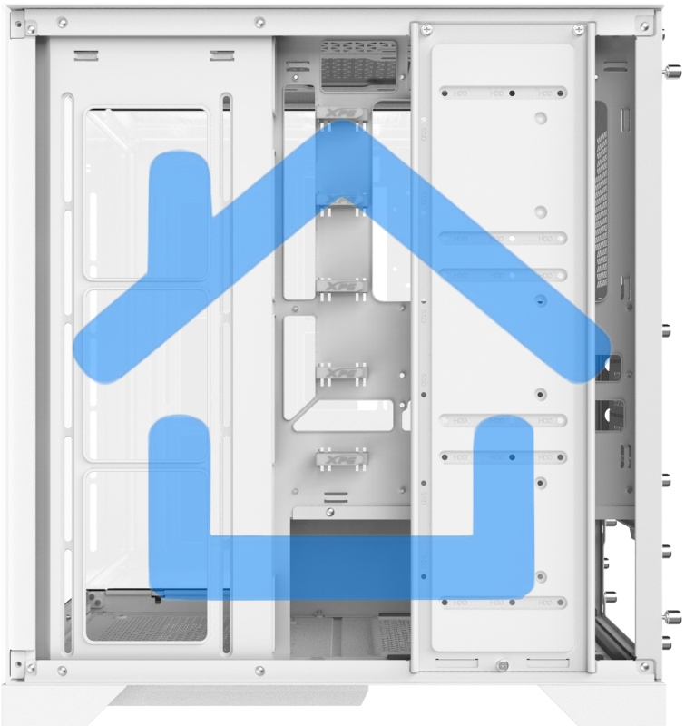 Компьютерный корпус XPG INVADER X белый (INVADERXMTWOF-WHCWW) Mid-Tower, Micro-ATX, Mini-ITX, Standard-ATX, USB 3.2 Gen2 Type-A, USB 3.2 Gen2 Type-C