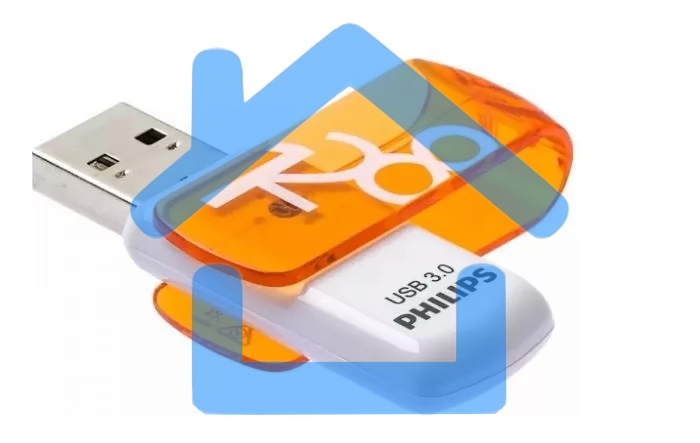 Флешка USB R/W 128Gb PHILIPS VIVID3.0 128Gb, USB 3.0