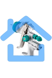 Краскопульт пневматический STELS ag 901 lvmp 57365профессиональный гравитационный