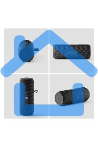 Умная колонка Yandex Стрит Алиса черный 30W 2.0 BT/Wi-Fi 10м 3300mAh (YNDX-00030BLK)