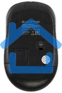 Мышь беспроводная Oklick 310MW черный/серый, 3200 dpi, радиоканал, USB, кнопки - 4