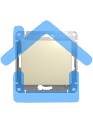 Механизм выключателя 1-кл. СП GLOSSA 10А IP20 10AX беж. SchE GSL000211