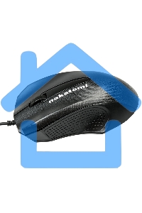 Мышь проводная Nakatomi MON-07U черный, 800 dpi, USB, кнопки - 3