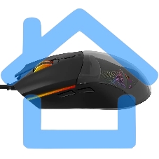 Мышь проводная Oklick 714GM черный, 3200 dpi, USB, кнопки - 7