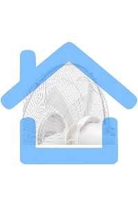 Вентилятор напольный DUX DX-40, 40Вт, 16дюйм, белый 60-0218