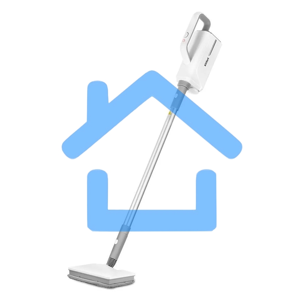 Швабра паровая Kitfort КТ-3942 1500Вт белый/серый