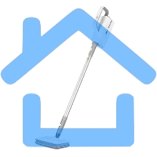 Швабра паровая Kitfort КТ-3942 1500Вт белый/серый