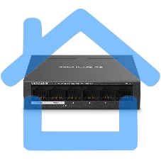 Настольный коммутатор Mercusys MS106LP с 6 портами 10/100 Мбит/с (4 порта PoE+)