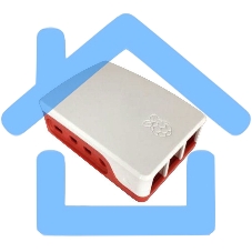 Корпус ACD RA597 Red+White ABS Case for Raspberry 4B