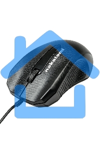 Мышь проводная Nakatomi MON-07U черный, 800 dpi, USB, кнопки - 3