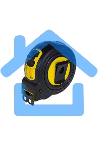 Рулетка STAYER BlackMax 10м / 25мм в ударостойком полностью обрезиненном корпусе и двумя фиксаторами