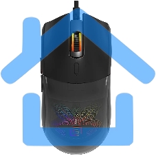 Мышь проводная Oklick 714GM черный, 3200 dpi, USB, кнопки - 7