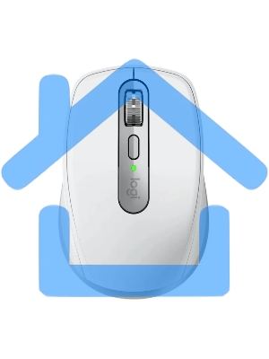 Мышь беспроводная/проводная Logitech MX Anywhere 3S серый, 8000 dpi, радиоканал, Bluetooth, USB, кнопки - 6