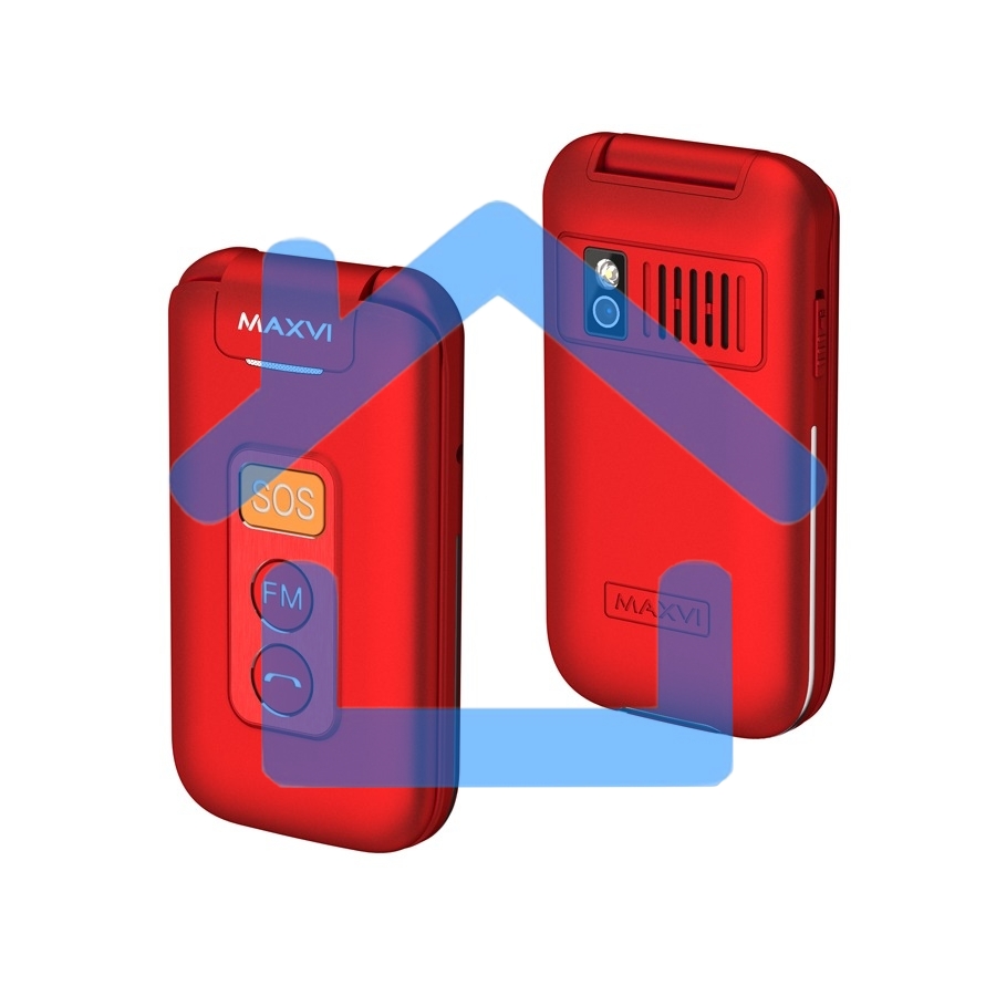 Мобильный телефон Maxvi E5 up красный
