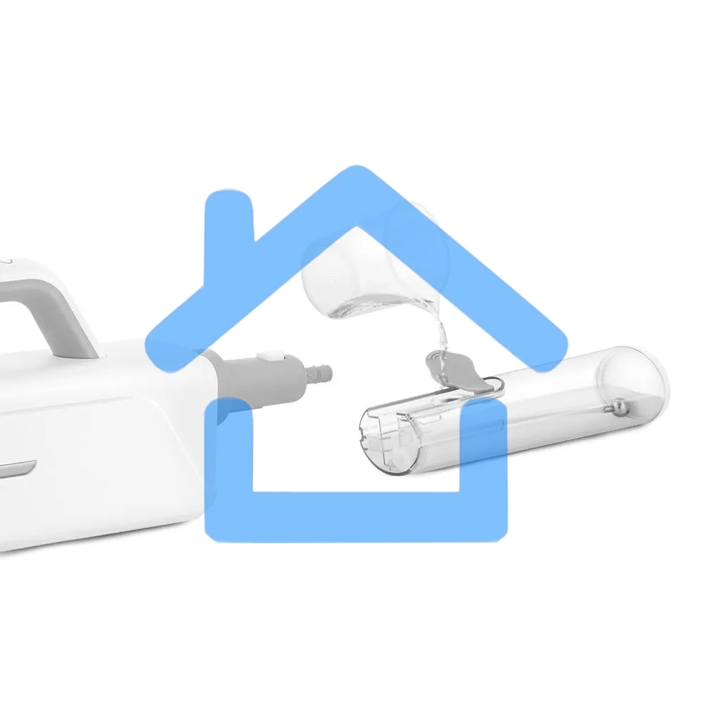 Швабра паровая Kitfort КТ-3942 1500Вт белый/серый