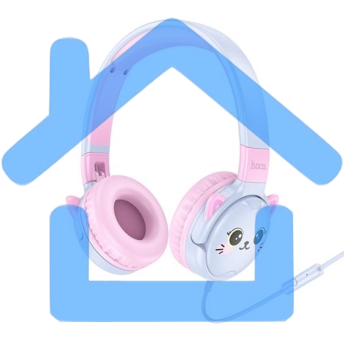 Наушники детские HOCO (6942007638593) W61 Blue