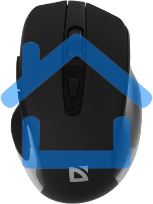 Мышь беспроводная Defender Prime MB-053 черный, 1600 dpi, радиоканал, USB, кнопки - 6