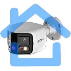 Камера видеонаблюдения IP Dahua DH-IPC-PFW3849SP-A180-E2-AS-PV-0280B 2.8-2.8мм корп.:белый (DH-IPC-PFW3849SP-A180-E2-AS-PV)