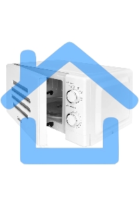 Микроволновая печь Galanz MOS-2007MW белый, 20 л, 700 Вт, переключатели - поворотный механизм