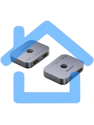 Переключатель - разветвитель Vention HDMI v2.1 двунаправленный 2x1/1x2