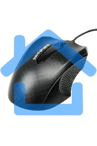 Мышь проводная Nakatomi MON-07U черный, 800 dpi, USB, кнопки - 3