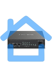 Настольный коммутатор Mercusys MS106LP с 6 портами 10/100 Мбит/с (4 порта PoE+)