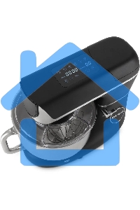 Кухонная машина Hyundai HYM-S8591 планетар.вращ. 1500Вт черный/серебристый