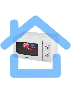 Микроволновая печь ENERGY EMW-20709 (108319) белый, 20 л, 700 Вт, переключатели - поворотный механизм