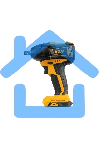 Гайковерт ударный аккумуляторный бесщет CIW-IB-300-0, Li-ion, 18В, 300НмDenzel