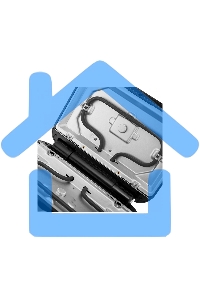 Сэндвичница BRAYER BR2202 3 в 1: сэндв, вафли, гриль, 750 Вт, съем.пласт 22,3*13,1 см, антиприг.пок