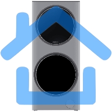 Стирально-сушильная + Стиральная машина Maunfeld MFWD14157LS06 нержавеющая сталь, загрузка фронтальная 10кг, 1400 об/мин., класс: A+++