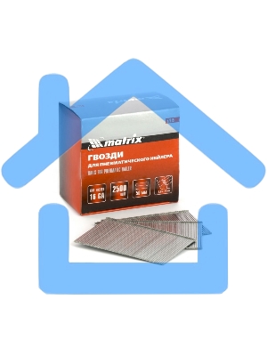Гвозди Matrix для пневматического нейлера сечение 1.6 х 1.4 длина 50мм 2500шт