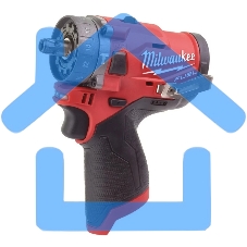 Дрель-шуруповерт Milwaukee M12 FPDXKIT-202, Аккумуляторная, 12В, 2 АКБ, Кейс