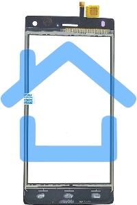 Сенсорное стекло (тачскрин) для Fly FS452 Nimbus 2, черное