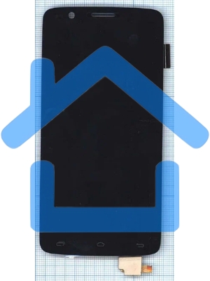 Дисплей для Fly IQ4409 Era Life 4 Quad, черный